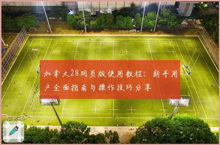 加拿大28网页版使用教程：新手用户全面指南与操作技巧分享